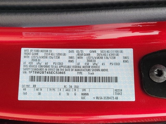 2025 Ford F-250SD Lariat