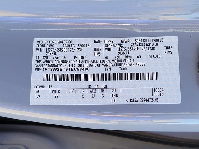 2026 Ford F-250SD Lariat