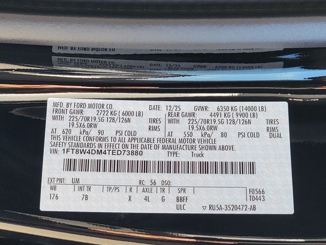 2026 Ford F-450SD Platinum DRW