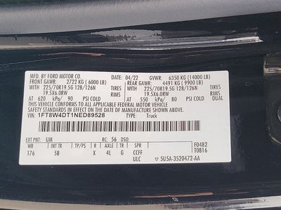 2022 Ford F-450SD Lariat DRW