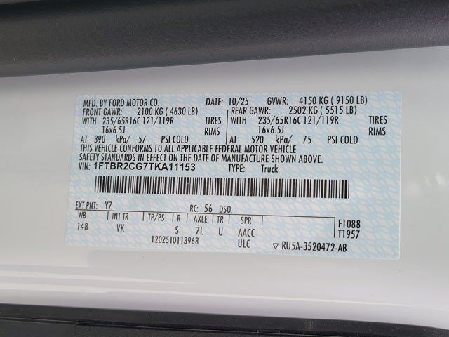 2026 Ford Transit-250 Base