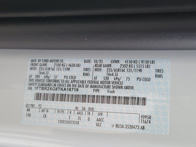 2026 Ford Transit-250 Base