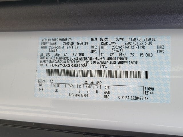 2025 Ford Transit-250 Base