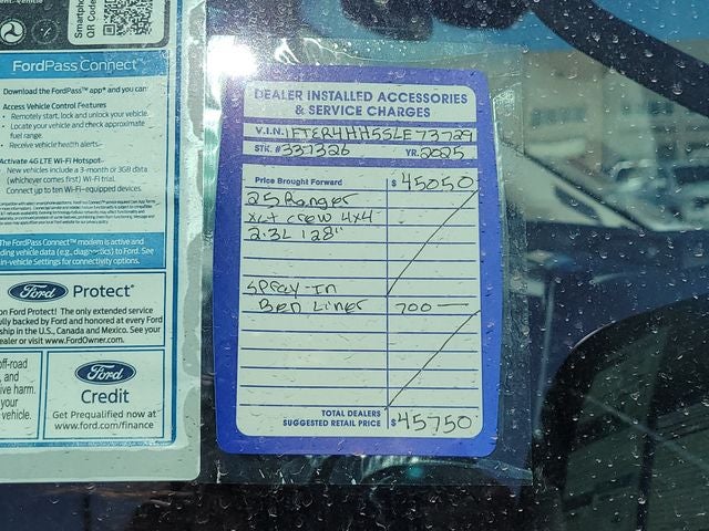 2025 Ford Ranger XLT