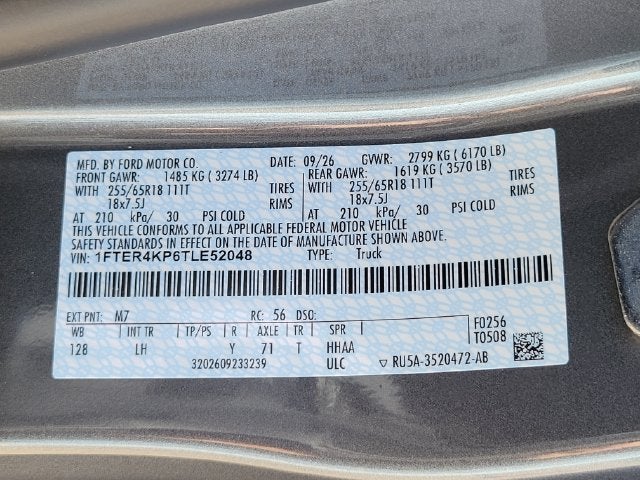 2026 Ford Ranger Lariat