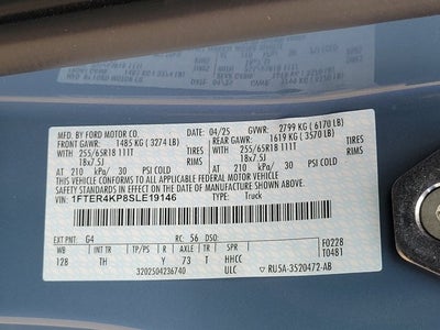 2025 Ford Ranger Lariat