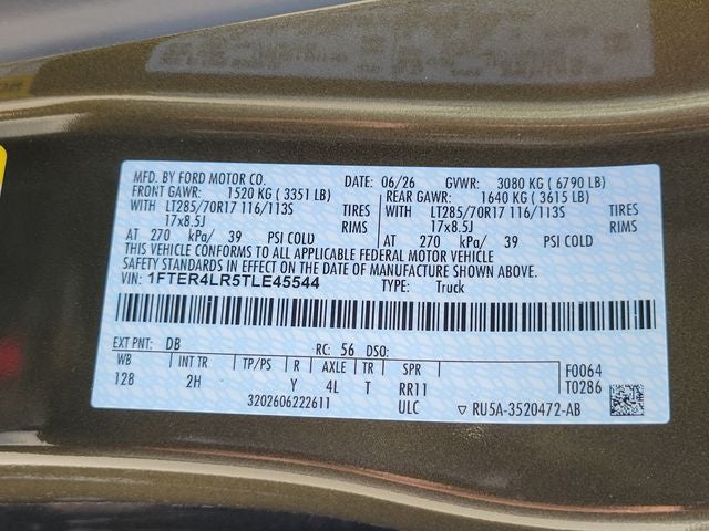 2026 Ford Ranger Raptor