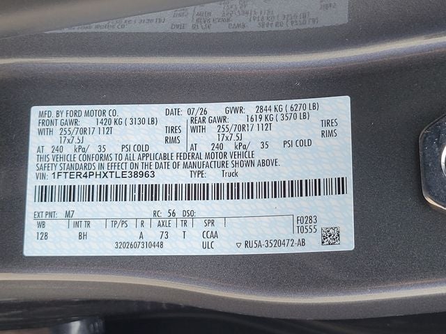 2026 Ford Ranger XL