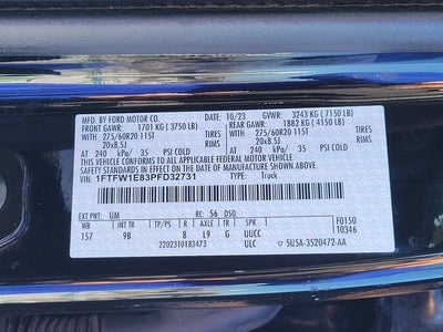 2023 Ford F-150 Platinum