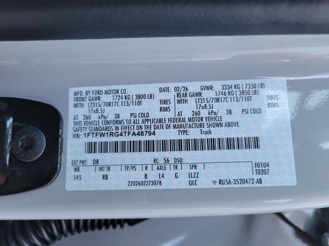 2026 Ford F-150 Raptor