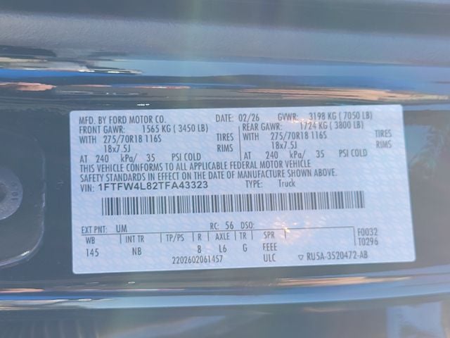 2026 Ford F-150 Tremor