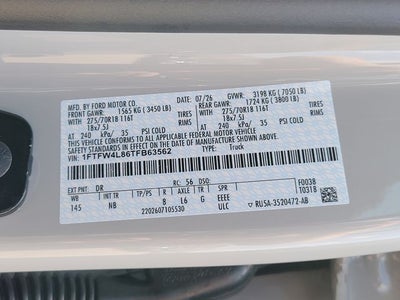 2026 Ford F-150 Tremor