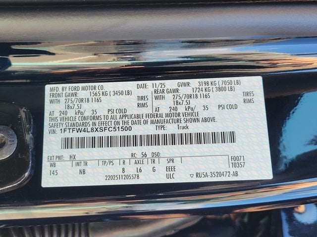 2025 Ford F-150 Tremor