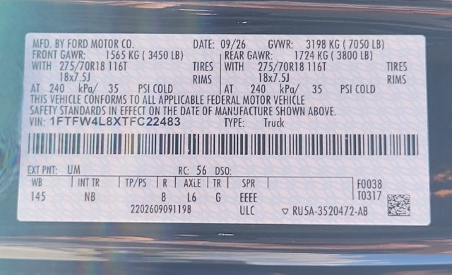 2026 Ford F-150 Tremor