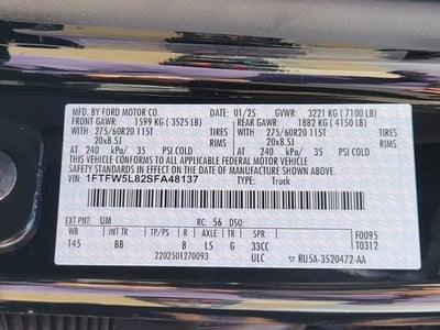 2025 Ford F-150 Lariat