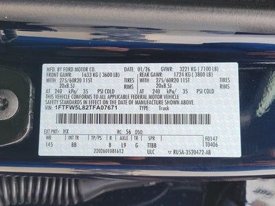 2026 Ford F-150 Lariat