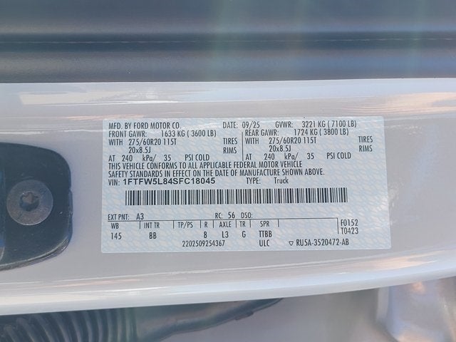 2025 Ford F-150 Lariat