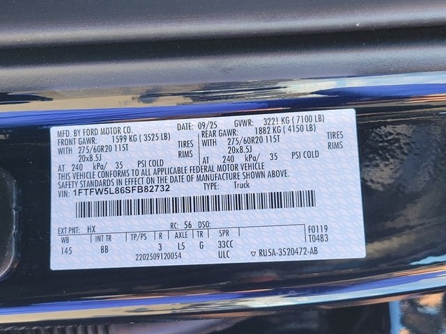 2025 Ford F-150 Lariat