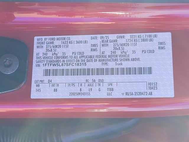 2025 Ford F-150 Lariat