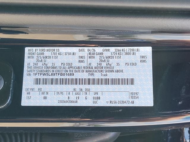 2026 Ford F-150 Lariat