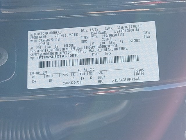 2026 Ford F-150 Lariat