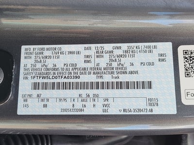 2026 Ford F-150 Lariat