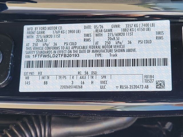2026 Ford F-150 Lariat