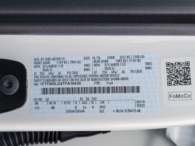 2026 Ford F-150 Lariat