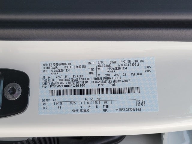 2025 Ford F-150 Platinum