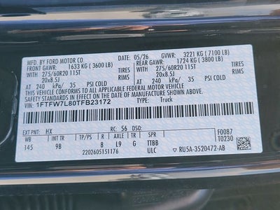 2026 Ford F-150 Platinum