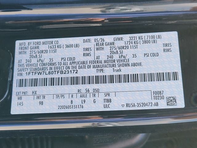 2026 Ford F-150 Platinum