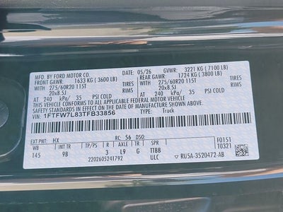 2026 Ford F-150 Platinum