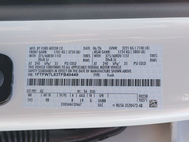 2026 Ford F-150 Platinum