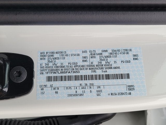 2025 Ford F-150 Platinum