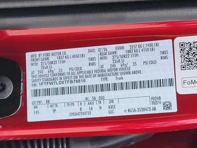 2026 Ford F-150 Platinum