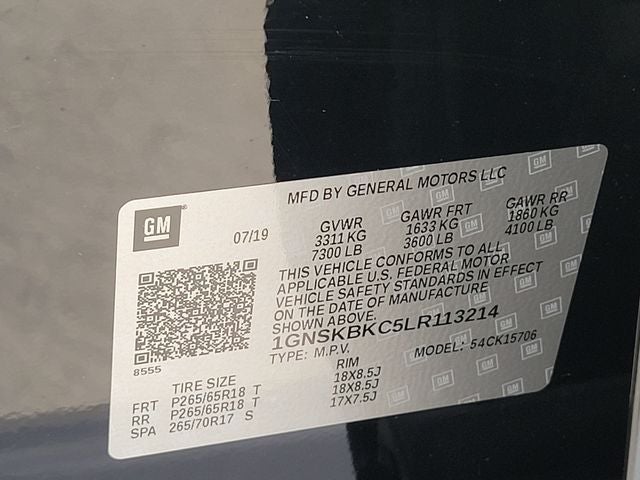 2020 Chevrolet Tahoe LT