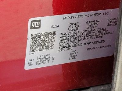 2024 Chevrolet Suburban RST