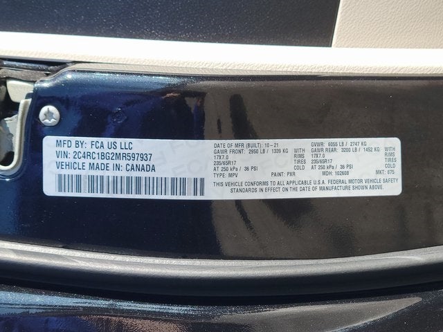 2021 Chrysler Pacifica Touring L