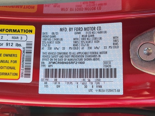 2025 Ford Bronco Sport Big Bend