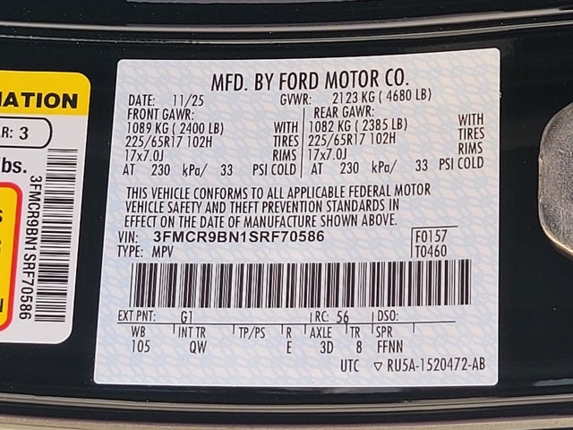 2025 Ford Bronco Sport Big Bend