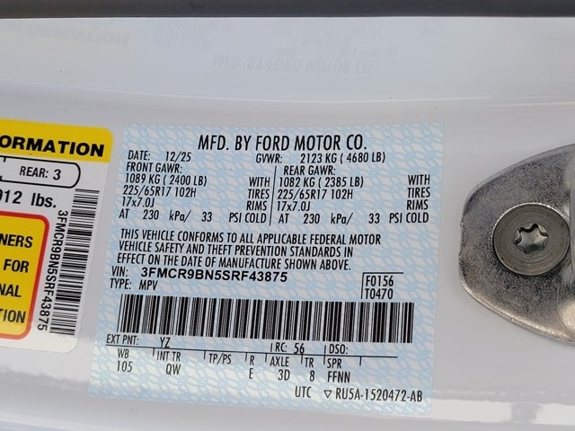 2025 Ford Bronco Sport Big Bend