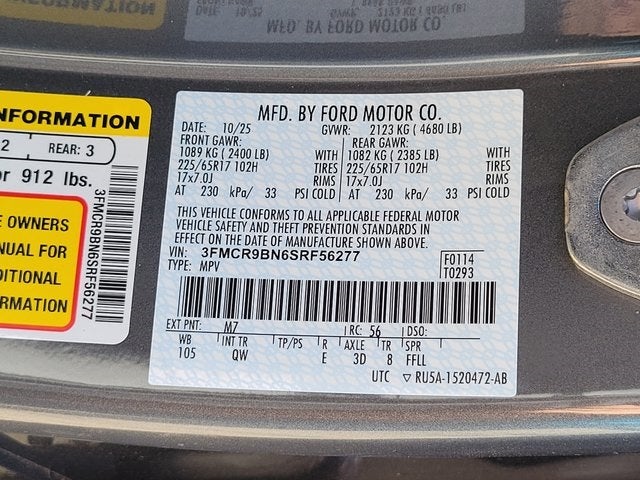 2025 Ford Bronco Sport Big Bend