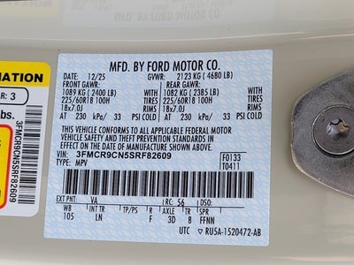 2025 Ford Bronco Sport Outer Banks