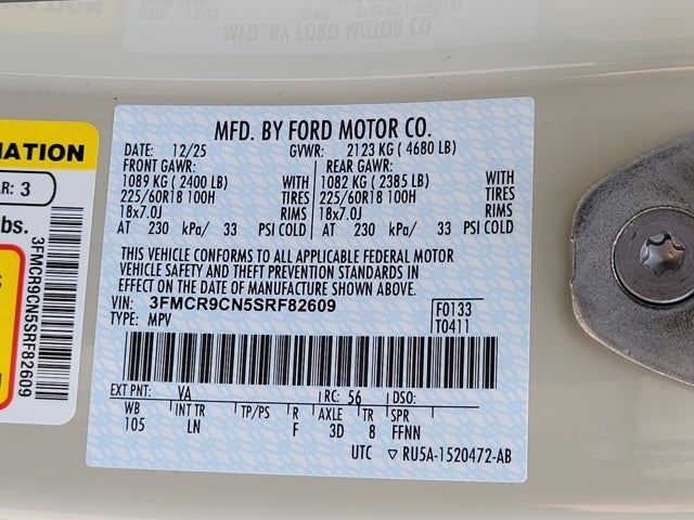 2025 Ford Bronco Sport Outer Banks