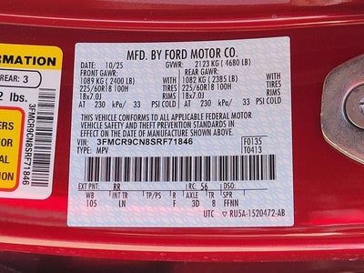 2025 Ford Bronco Sport Outer Banks