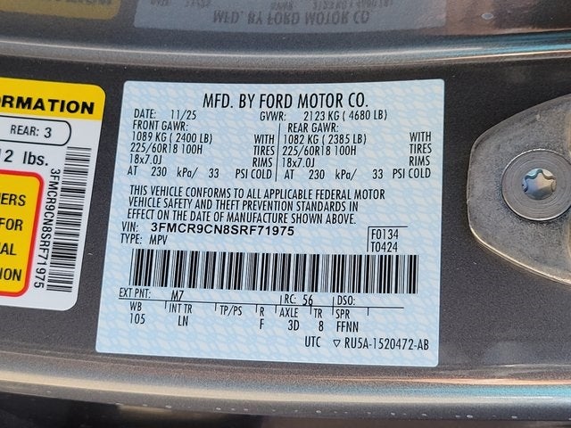 2025 Ford Bronco Sport Outer Banks