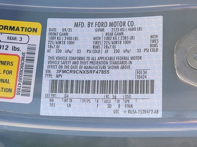 2025 Ford Bronco Sport Outer Banks