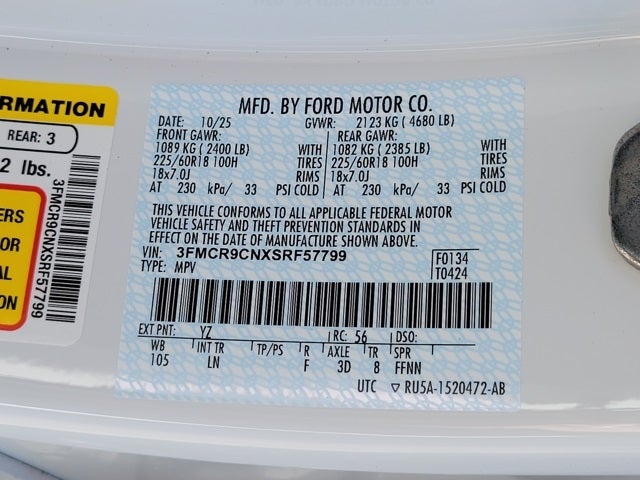 2025 Ford Bronco Sport Outer Banks