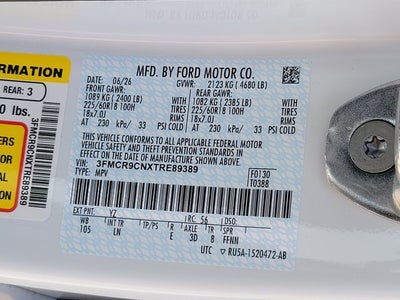 2026 Ford Bronco Sport Outer Banks