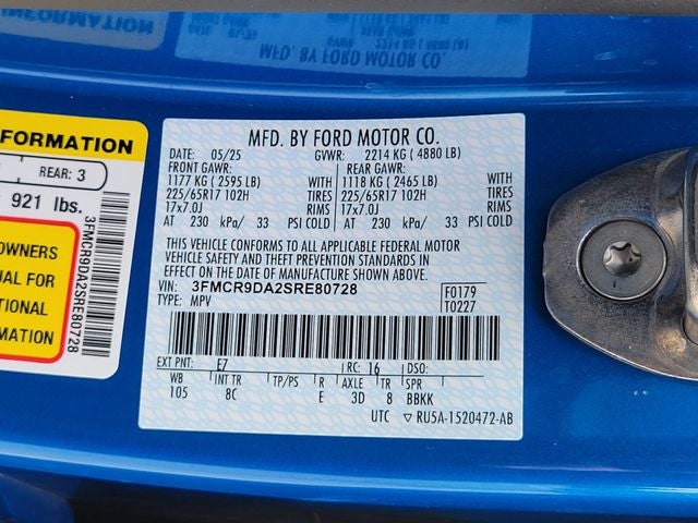 2025 Ford Bronco Sport Badlands